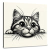 Curious Cat Canvas
