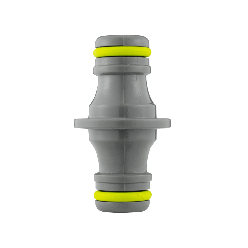 IBC 2” S60X6 Cap with ¾” BSP Threaded Hose Connector and Double Male Lime