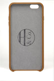 iPhone 6 Plus Case, Tan Leather