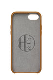 iPhone 7/8 Case, Tan Leather