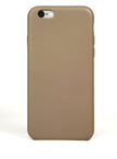 iPhone 6 Case, Taupe Leather