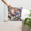 Elemental Dragon Dance Cotton Cushion