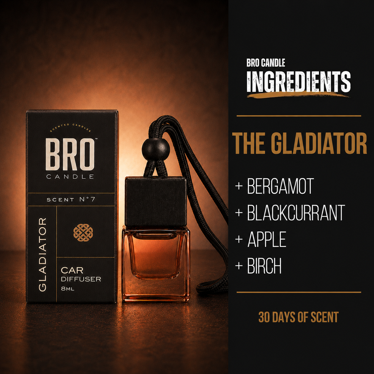 Difusor de coche Gladiador