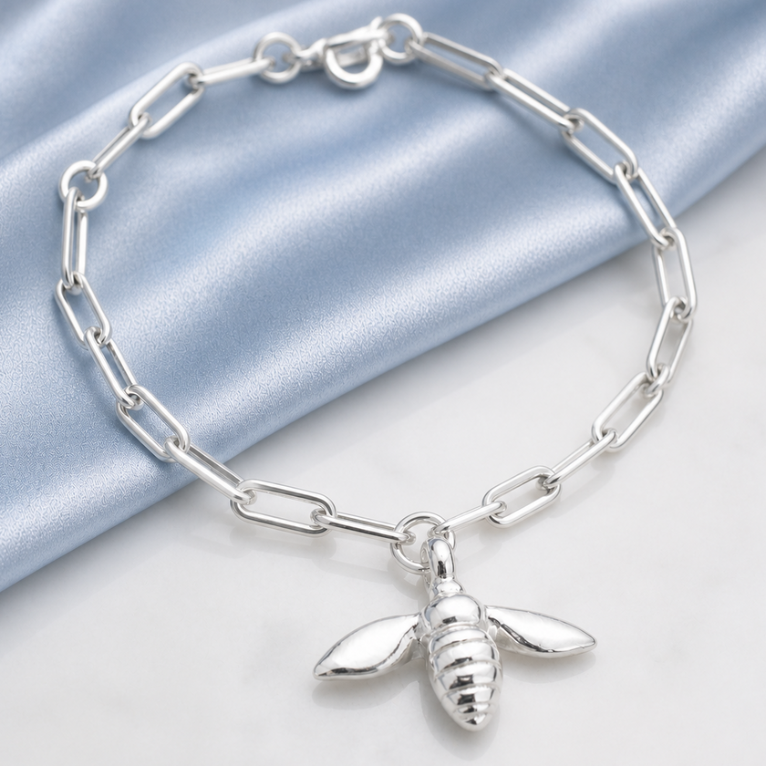 Honey Bee Trace Chain Bracelet