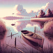 Tranquil Lake Reflections Canvas