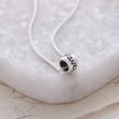 Travel Safe Recycled Silver Silver Necklace