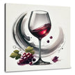 Wine Art Sophistication Canvas