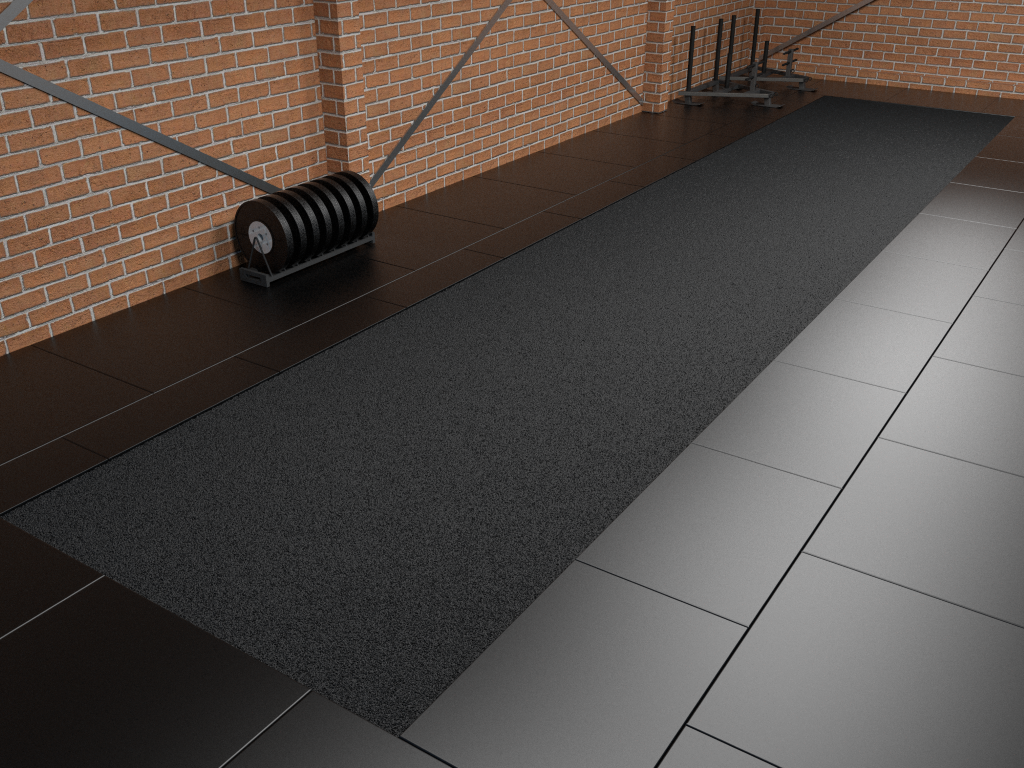 Indoor Sprint Track – 2m Wide