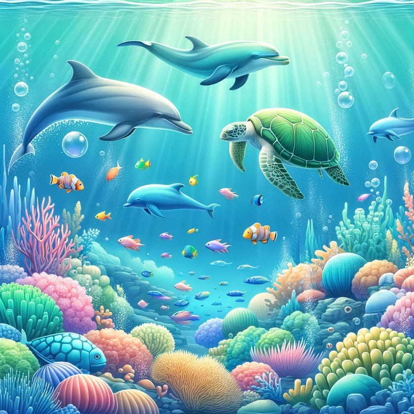 Underwater Wonderland Canvas