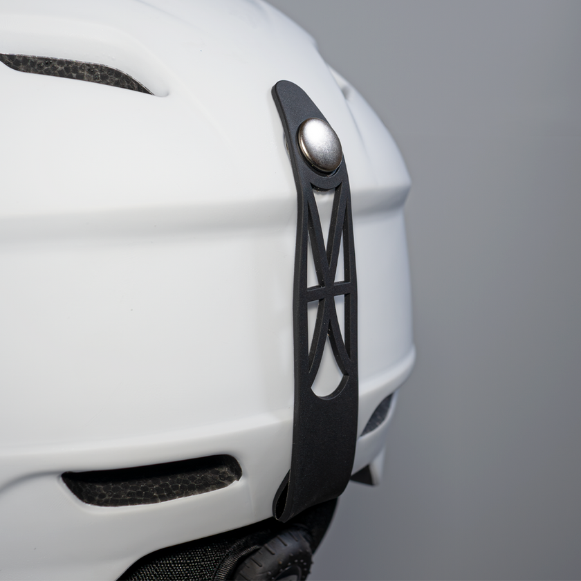 Daytona Carver Ski Helmet - Adjustable Ski Helmet for Men, Women & Youth - Dull Chalk White with Anti-Fog Visor