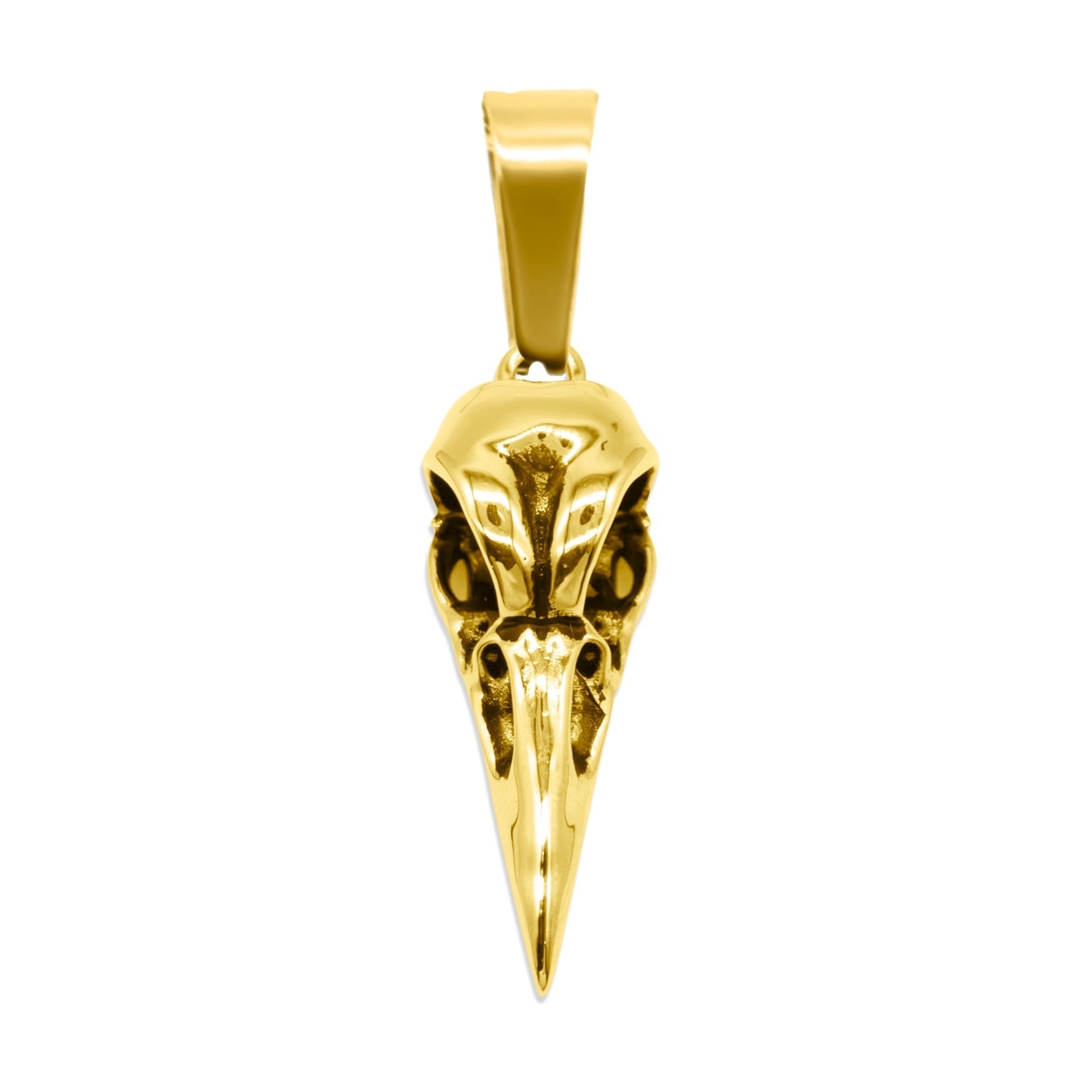 Charm Coven Gold Raven Charm