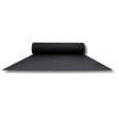 Jet Black Rubber Flooring Roll – 10m²