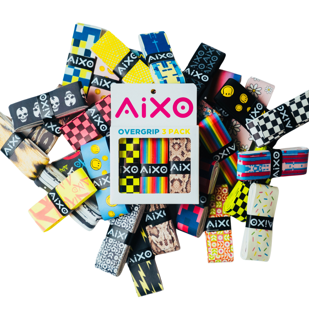 Aixo Bone Head Tacky Overgrip