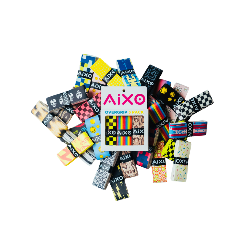 Aixo Daisies Overgrip Blue