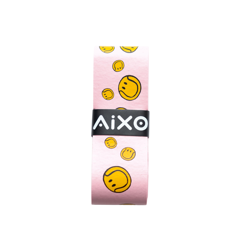 Aixo Smiley Ball Dry Overgrip Black