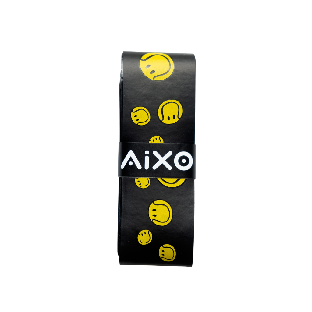 Aixo Smiley Ball Dry Overgrip Black