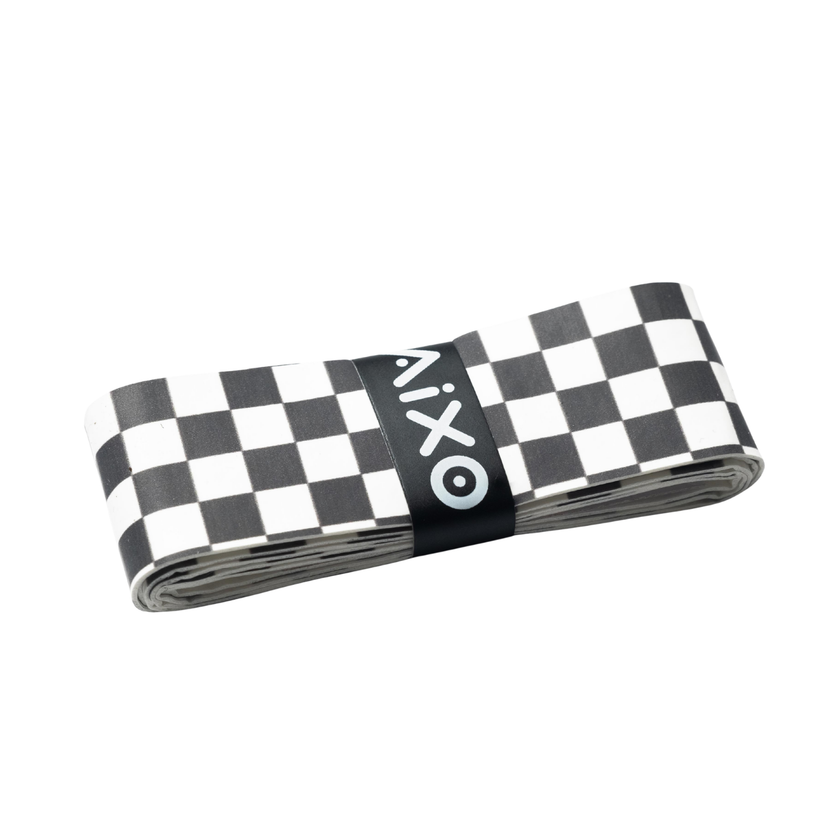 Aixo Checker Dry Overgrip Black & Yellow