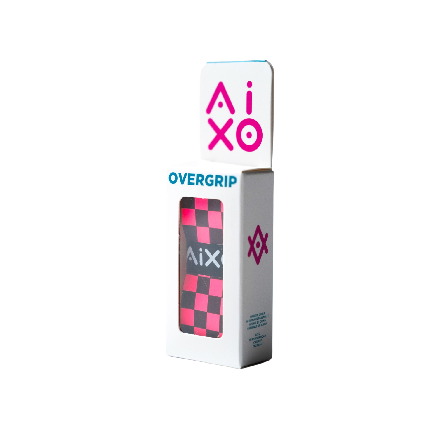 Aixo Checker Dry Overgrip Black & Yellow