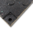 Colchonetas de suelo para gimnasio efecto madera Konnecta de 20 mm