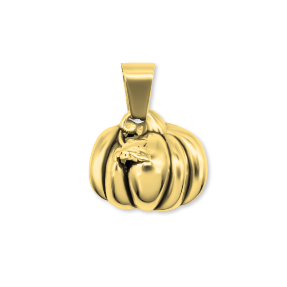 Charm Coven Gold Pumpkin Charm