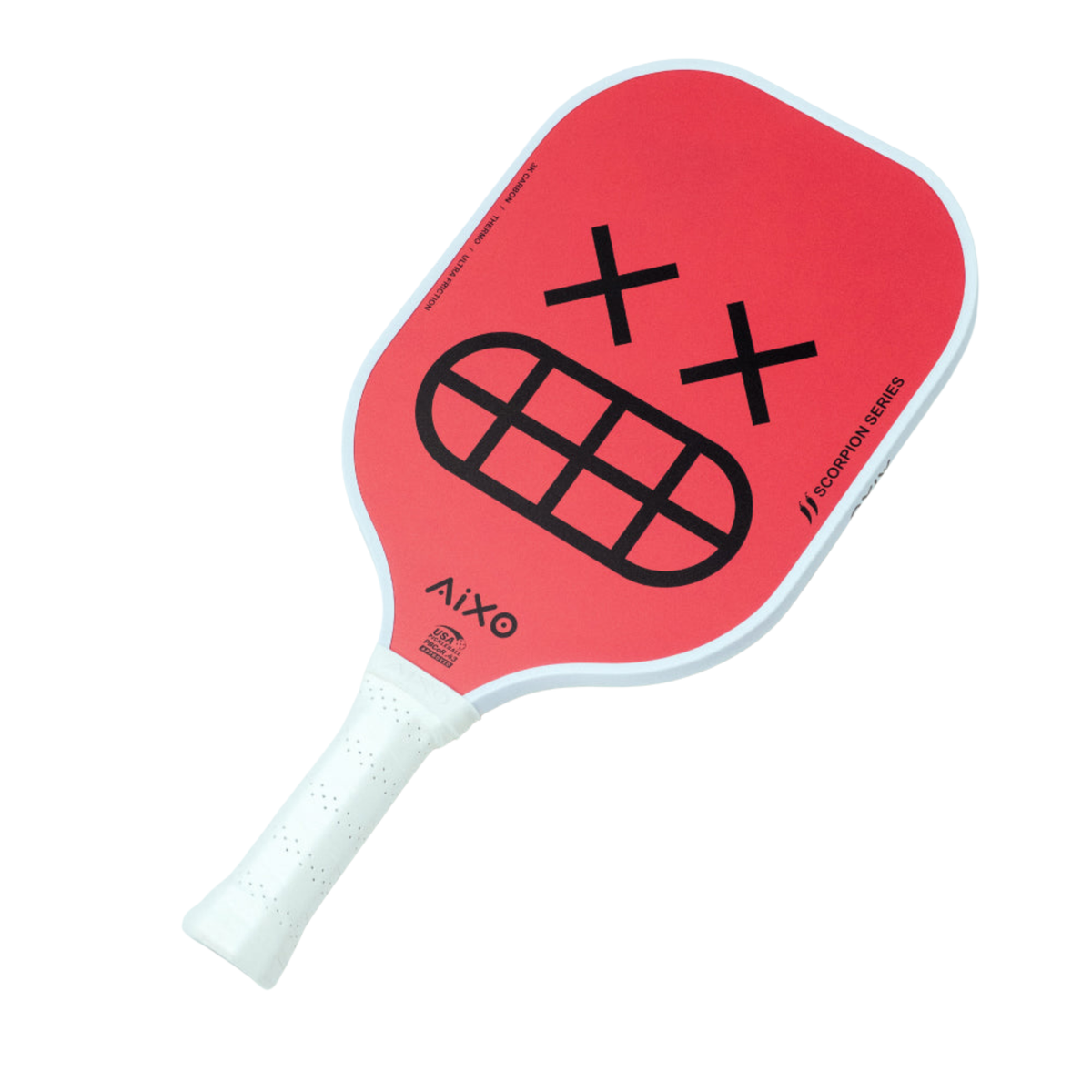 Aixo P11A Scorpion Series Mood 3K Raw Carbon Pickleball Schläger