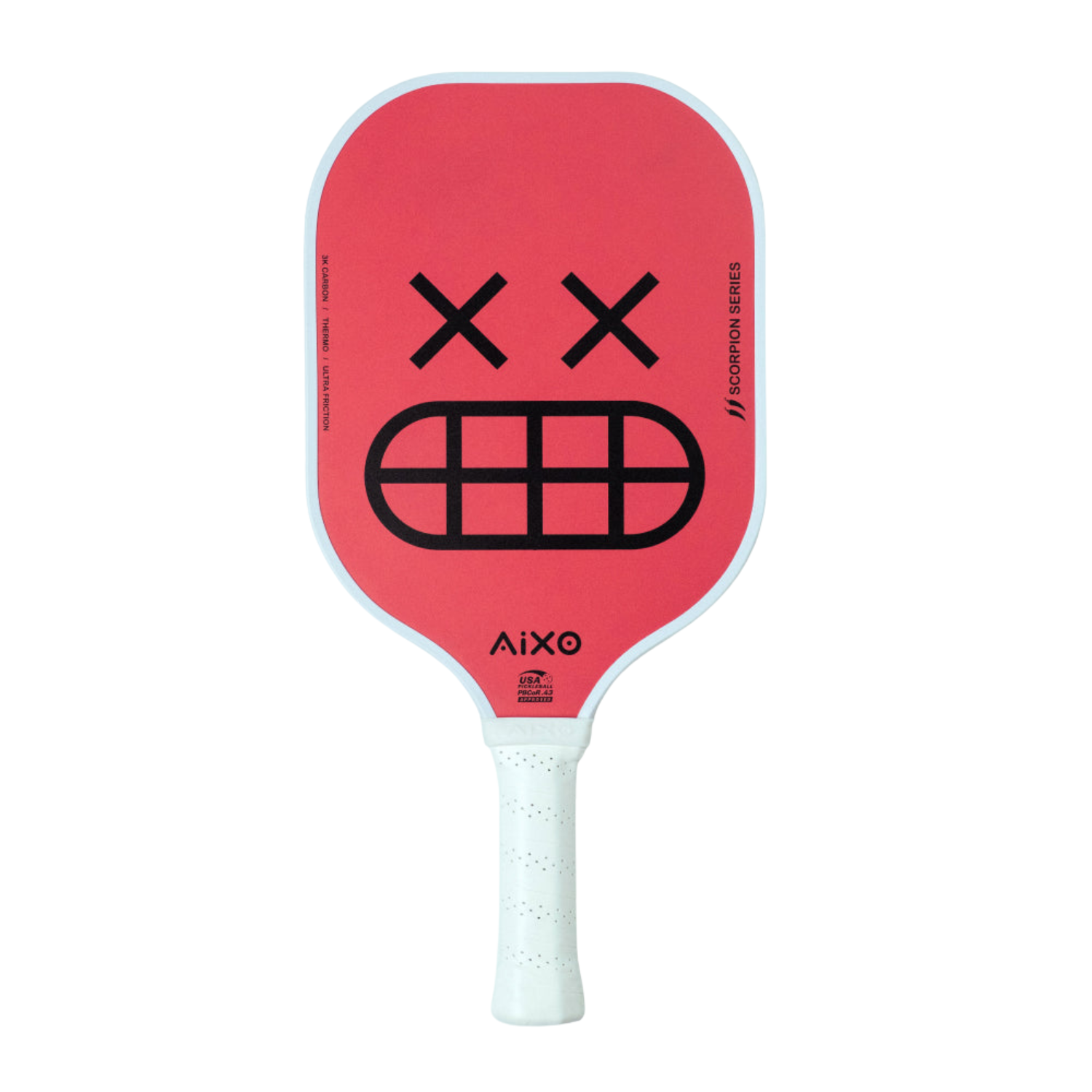 Aixo P11A Scorpion Series Mood 3K Raw Carbon Pickleball Schläger