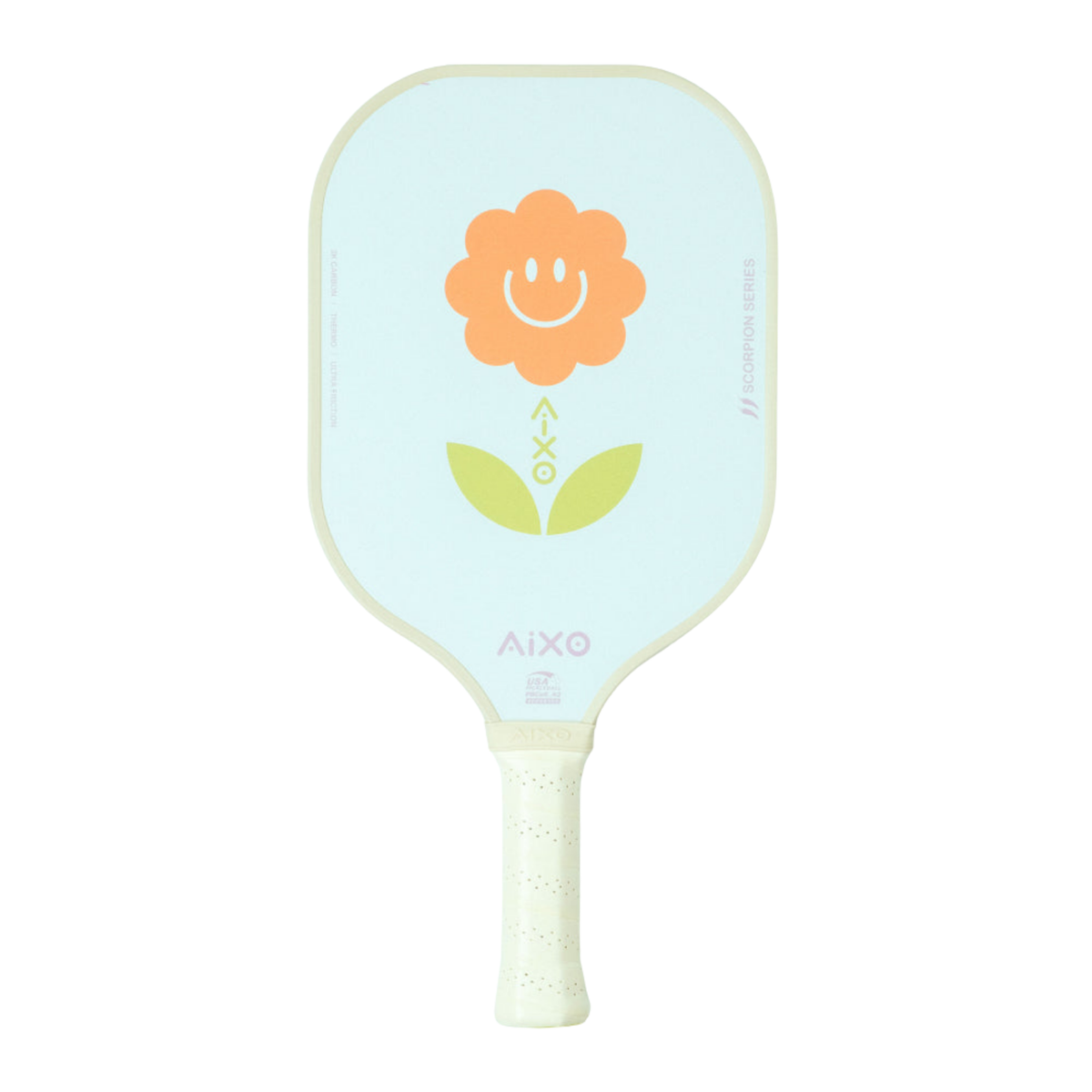 Aixo P11A Scorpion Series Supernature 3K Raw Carbon Pickleball Paddle