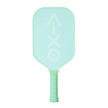 Aixo CP03 Ghost Series Pastel De Mint T700 Carbon Pickleball Paddle