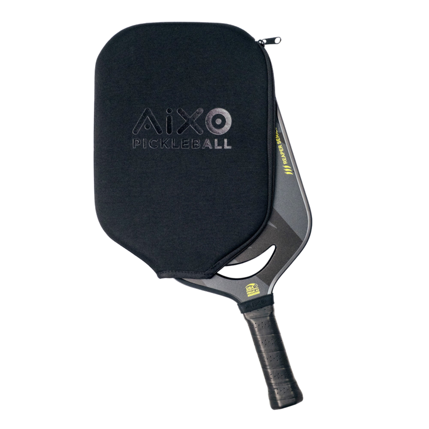 Aixo P14C Reaper Series Insane Bolt 18k Rohcarbon Pickleball-Schläger