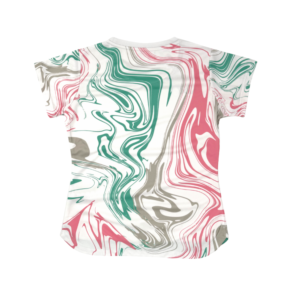 AIXO Chrome  Womens T-Shirt - White