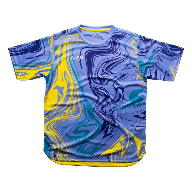 Camiseta de hombre Aixo Chrome Lila