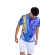 Aixo Chrome Mens T Shirt Lilac