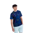 Camiseta Aixo Spring para hombre, azul marino