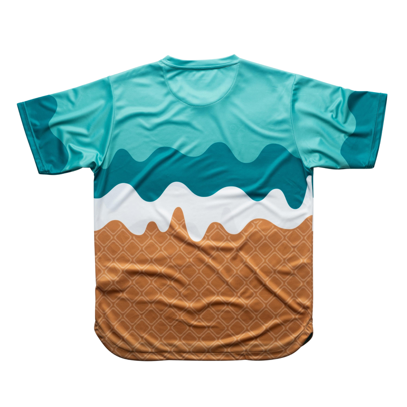 Aixo Sundae Mens T Shirt Mint Delight