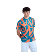 Aixo Tagged Mens T Shirt Teal