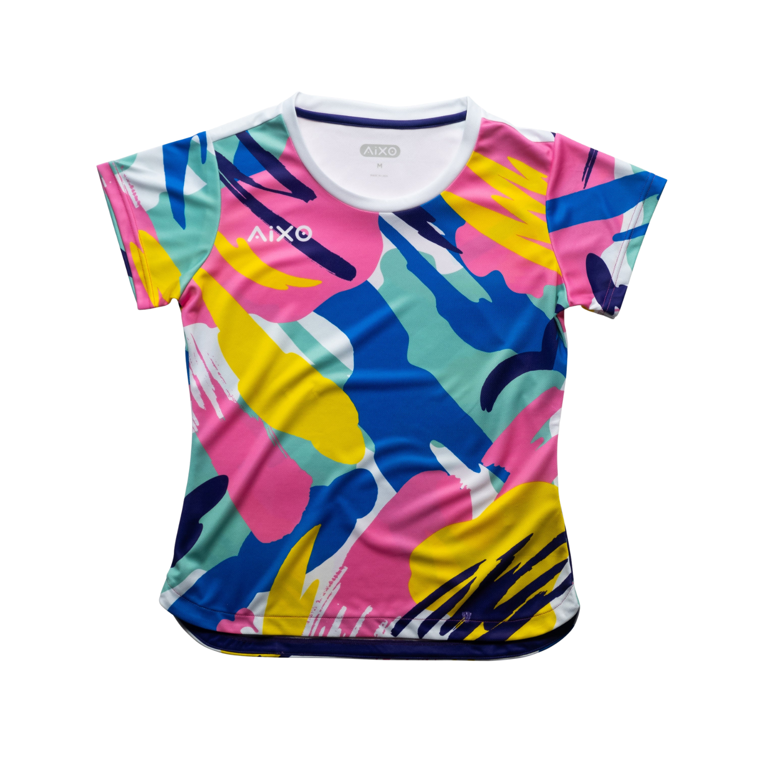 Camiseta Aixo Abstract Mujer (Multicolor)
