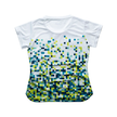 Aixo Pixel T-Shirt Damen (Weiß)