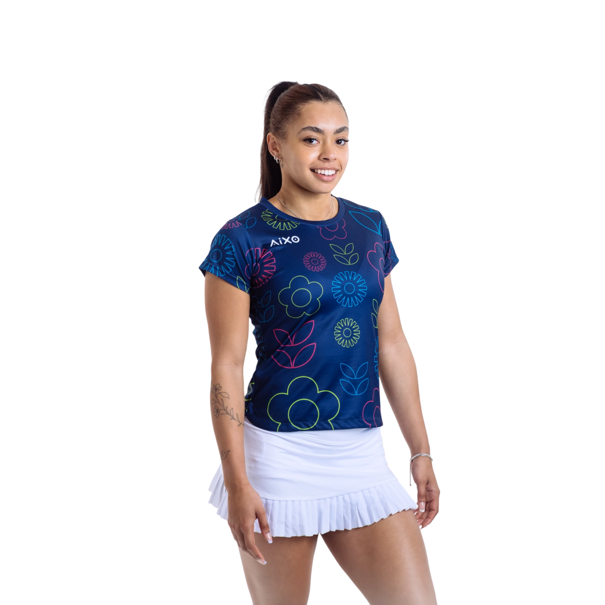 Aixo Spring Womens T Shirt Ivory