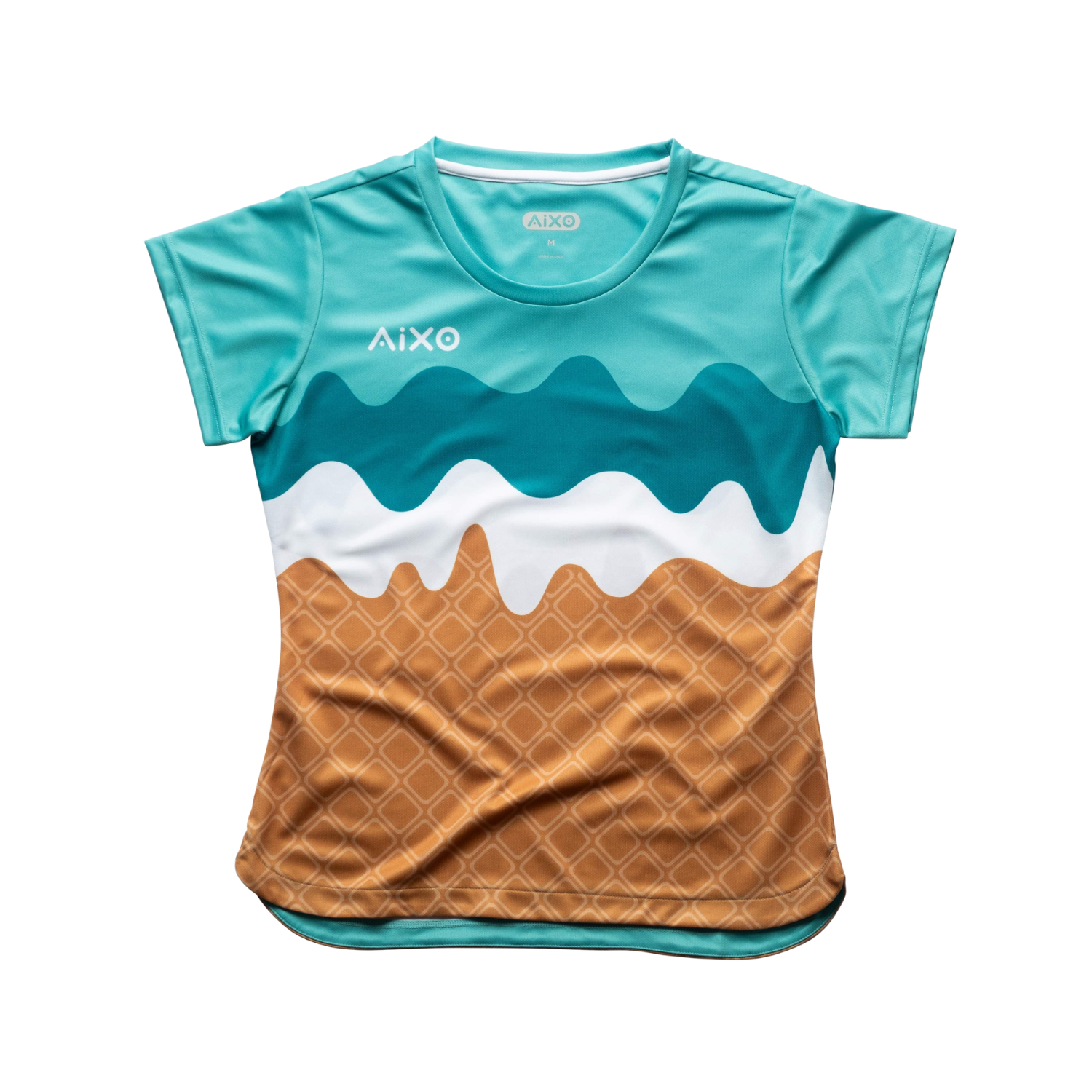 Aixo Sundae Damen T-Shirt Mint Delight