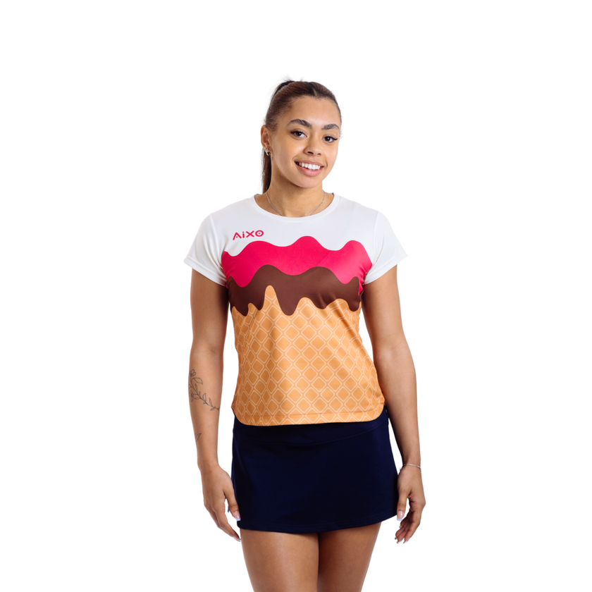 Aixo Sundae Damen T-Shirt Mint Delight