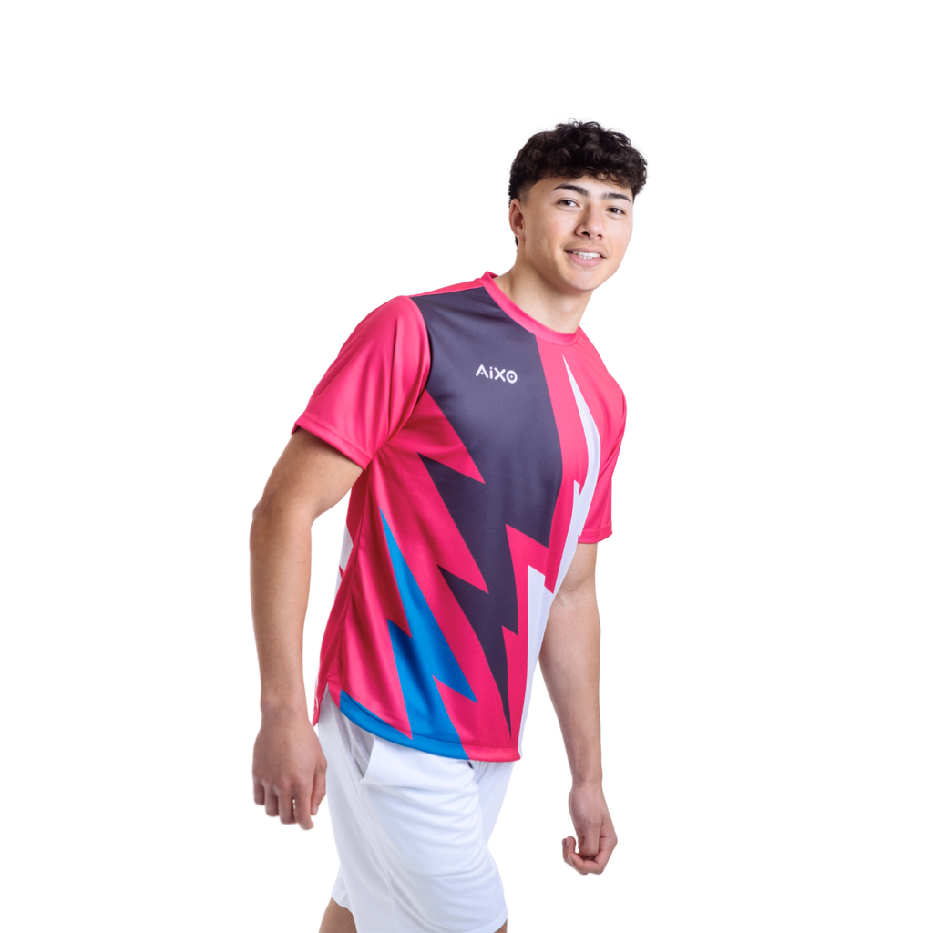 Aixo Bolt T-Shirt Mens (Pink)
