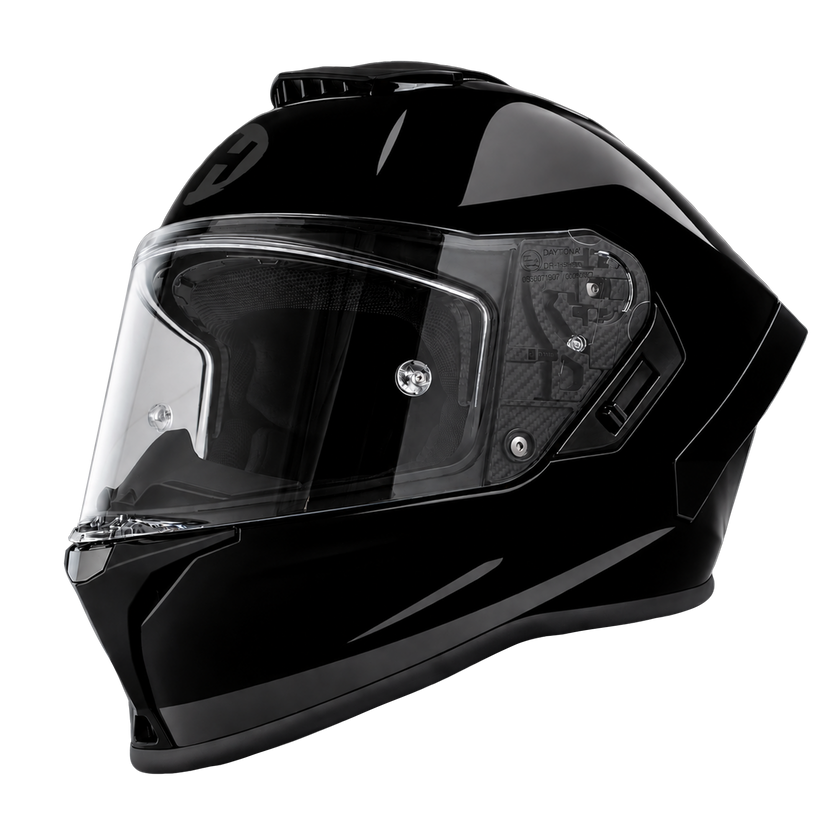 D.O.T. & ECE Daytona Viper- Hi-Gloss Black