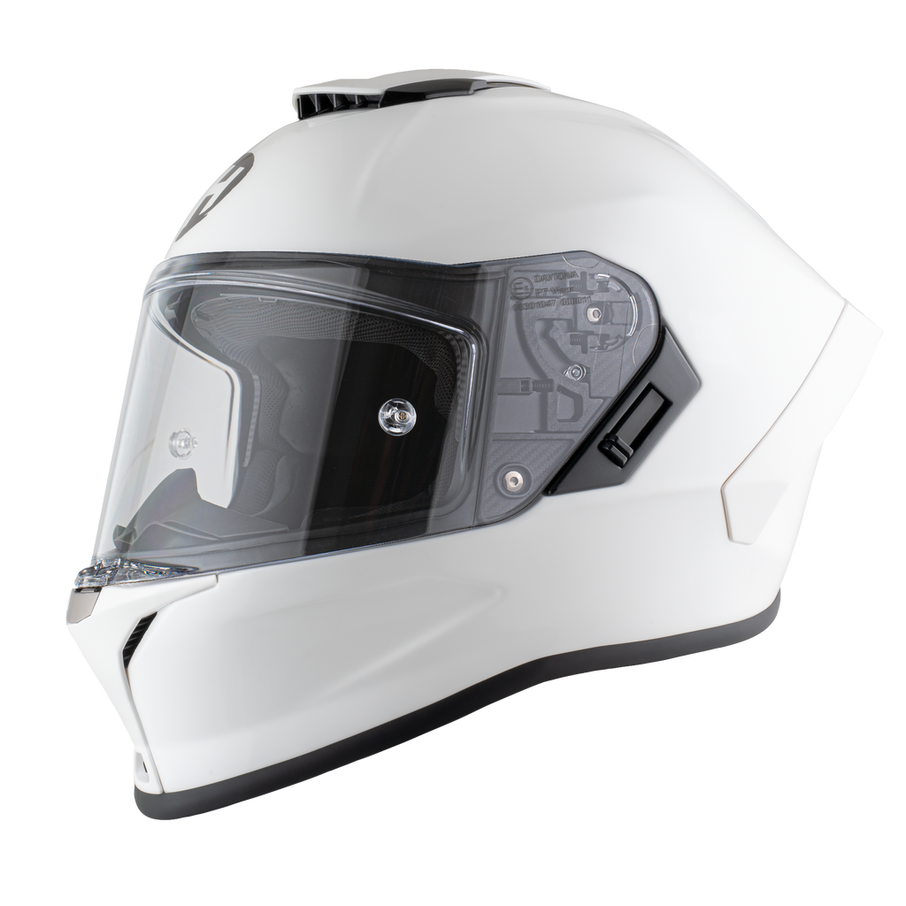 D.O.T. & ECE Daytona Viper- Hi-Gloss White