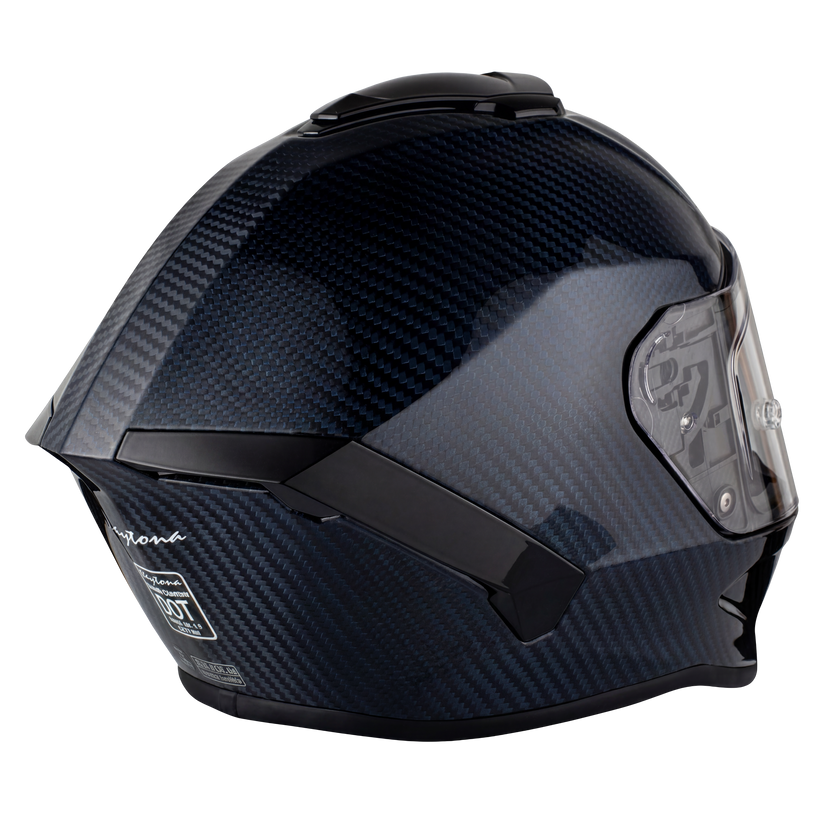 D.O.T. & ECE Daytona Viper- Blue Carbon Fiber