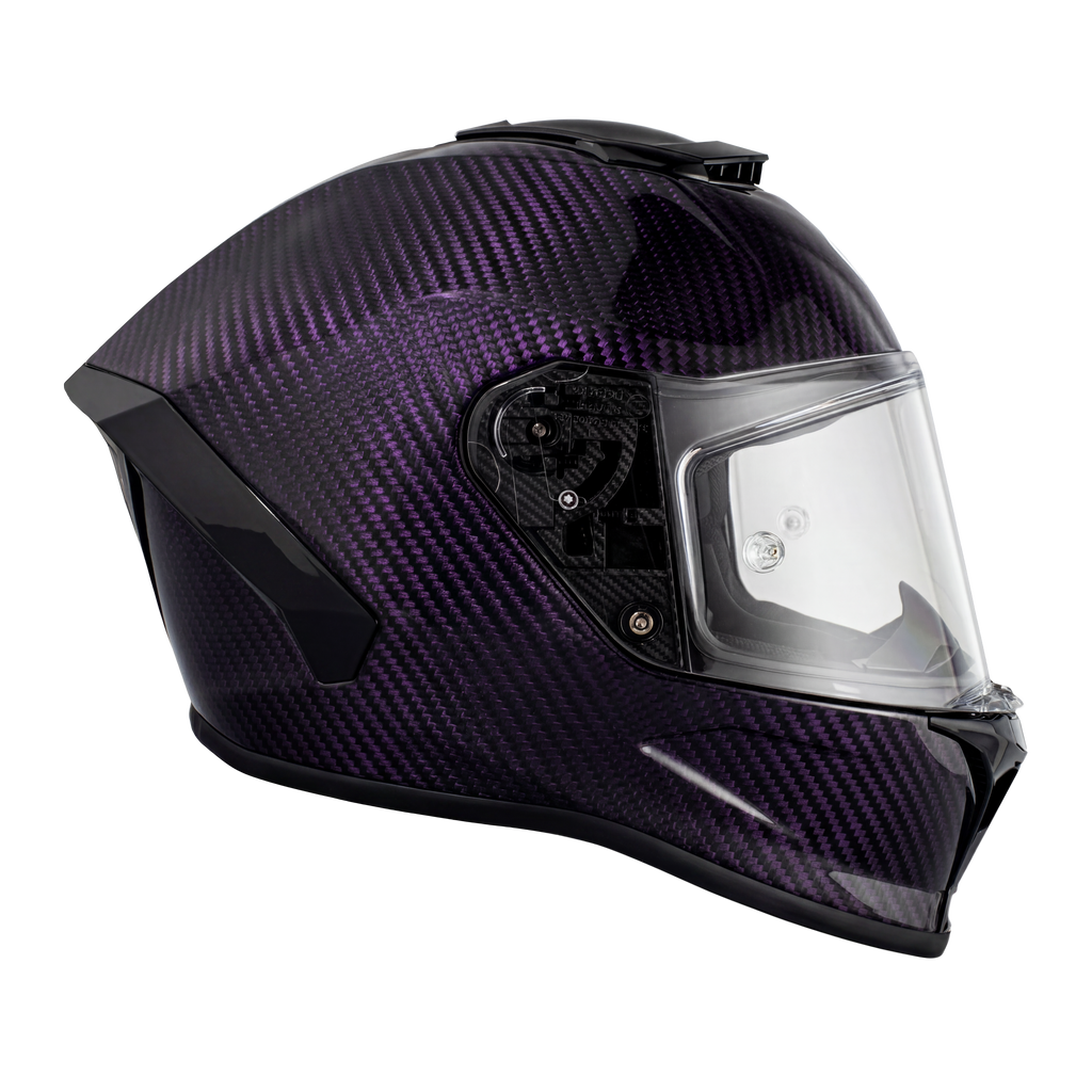 D.O.T. & ECE Daytona Viper- Purple Carbon Fiber