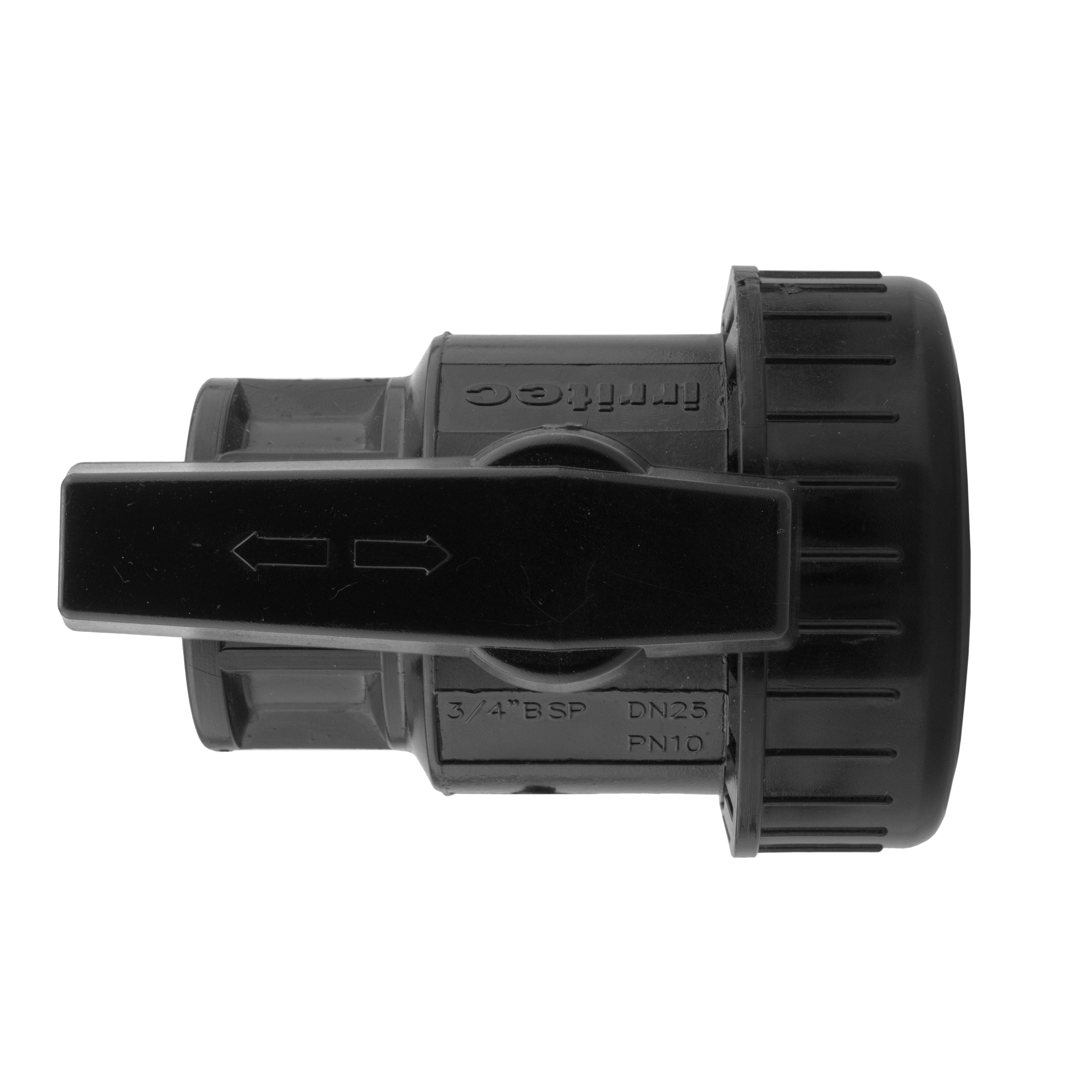 ¾” BSP Water Butt Fitting with Full Flow PP Valve and 32mm MDPE Fitting