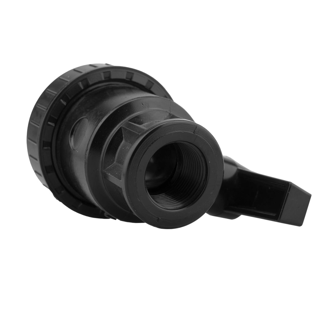 ¾” BSP Water Butt Fitting with ¾” BSPF Full Flow PP Valve