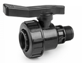 Full Flow Single Union Ball Valve PP 1" BSPF-M