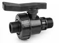 Full Flow Single Union Ball Valve PP 1"BSPM