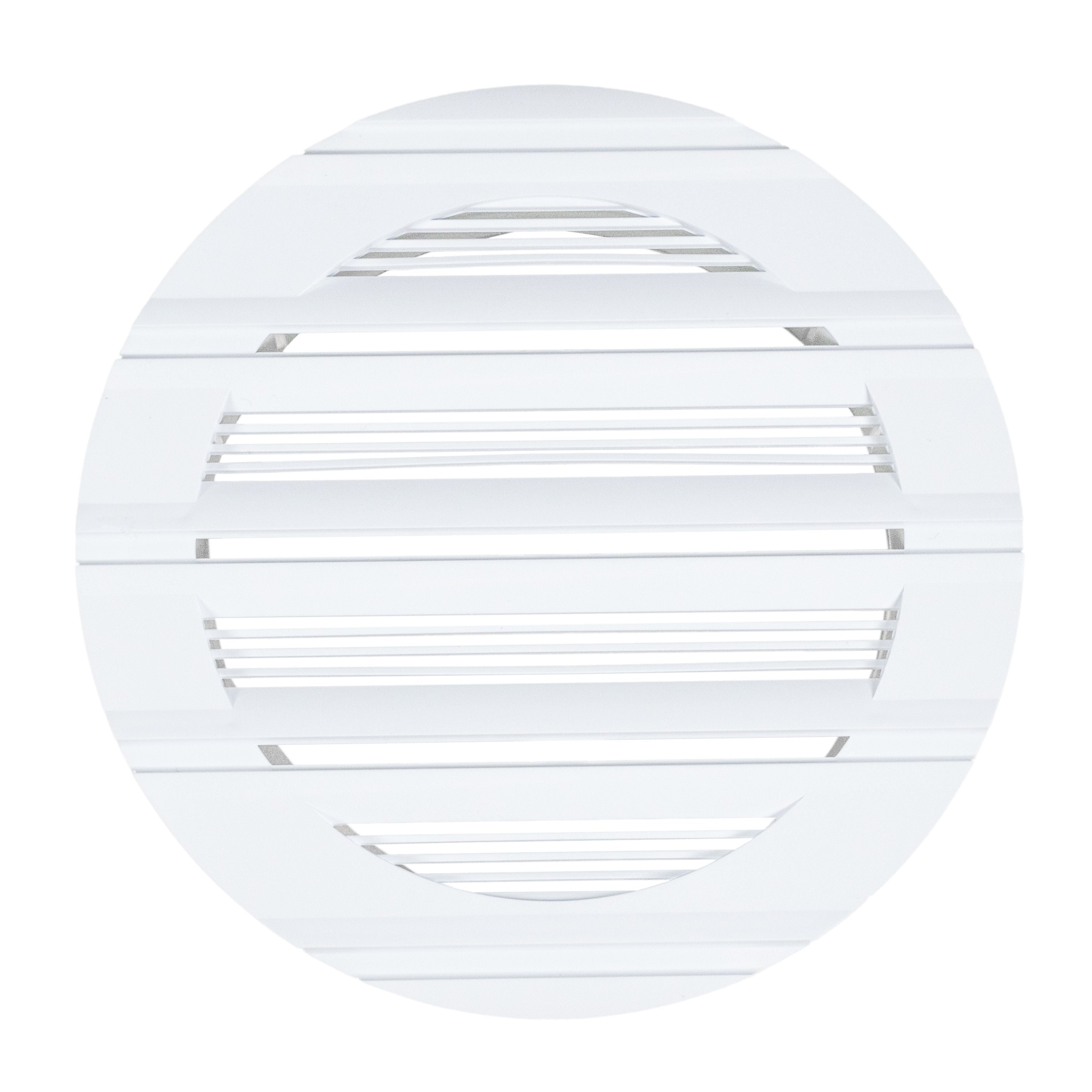 Through Wall Ventilation Kit Round Bella Vent with Graphite External Vent